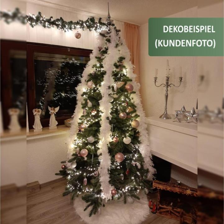 Kunstkerstboom van PE, met en zonder ledverlichting