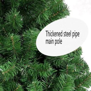 Künstlicher Baum Aufklappbarer Fichten-Weihnachtsbaum, Weihnachtsbaum mit faltbarem Metallständer, grüner künstlicher Baum für Zuhause/Büro/Party-Dekoration