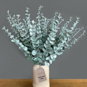 Eucalyptus decoratie 36 stuks, eucalyptus, eucalyptus, eucalyptus, eucalyptusplant, kunstmatige eucalyptus, eucalyptus-takken