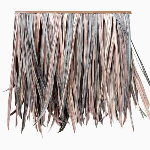 HARICSET Palmgras-Rolle Künstliche Verdicken Simulations Strohdach Fliesen Aluminium Stroh Pavillon künstliches Stroh Simulations Stroh Fälschungs Stroh Kunststoff Stroh Dach(Si