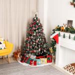 Kerstboom met standaard, 120 tot 240 cm, kerstdecoratie, 150cm