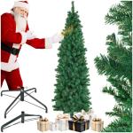 Künstlicher Weihnachtsbaum, naturgetreu, Weihnachtsbaum mit biegsamen Zweigen, voluminöses Nadelkleid, pflegeleicht, stabil, einfacher Aufbau, Tannenbaum künstlich als Weihnacht