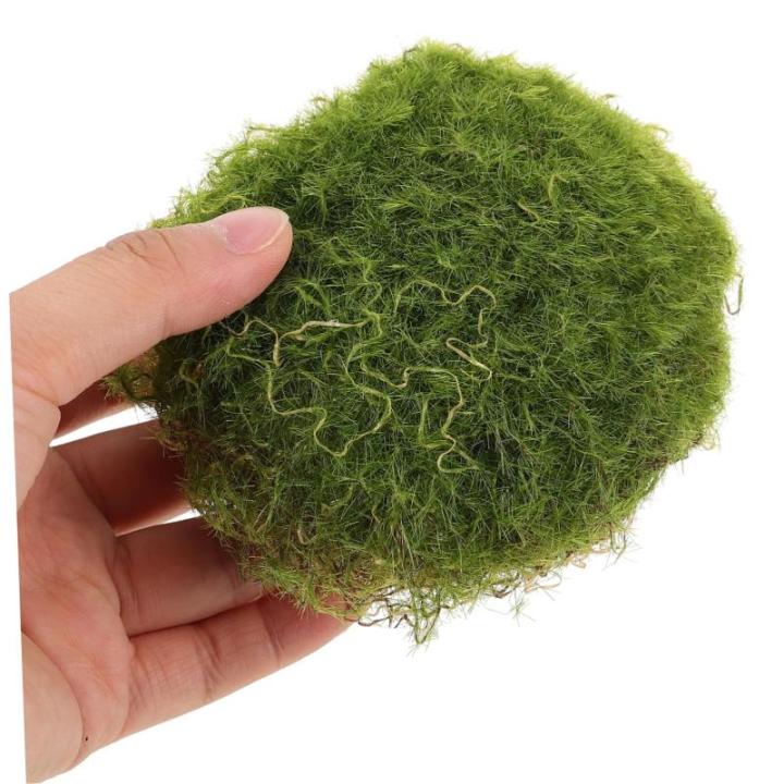 6 Stück Künstliche Moossteine Pflanzendekoration Imitierte Moosdekor Pflanzenwandornament Künstliche Moossteine Mikro Landschaft Künstliche Moossteine Garten Layout