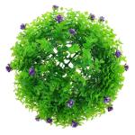 3St Dekorative Grasbälle für den Garten Eucalyptus Decoration Künstliche Pflanzenkugel Topiary-Kugeln hängen Simulation von Pflanzenkugeln Hausversorgung Partygeschenk Plastik