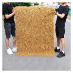 Künstliches Strohdach, Synthetische Palmgras-Rolle, Künstlicher Palmdach Paneele Grasdach, Gefälschte Strohdach, Simulation Strohfliese, Falsches Stroh Für Bar Garten Holzhaus 