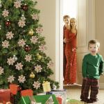 Poinsettia kerstster met glitters, 20 stuks, kerstbloemen, glinsterend voor kerstboomdecoraties (champagne)