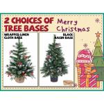 Kleine kerstboom | 7,5 m tafelkerstboom, 6 dennenappels, 6 bessen, 155 takken (dunne, nepe, glanzende sneeuw) | pluizig en realistisch | kerststemming