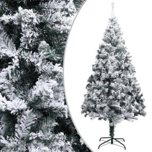 Künstlicher Weihnachtsbaum Beschneit Grün 300 cm PVC, Tannenbaum Künstlich, Christmas Tree, Tannenbaum Deko, Weihnachtsbäume, Christbaum - 328478