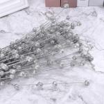 150 Stück Künstliche Weihnachtsbeeren-Picks, Glitzernde Beerenzweige für Winter, Weihnachten, Küche, Party, Tafelaufsatz, Blumendekoration (7)