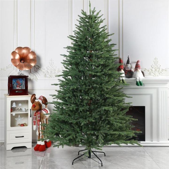 Künstlicher Weihnachtsbaum mit 1350 PE-Astspitzen, unbeleuchtete, aufklappbare Premium-Fichten-Kunstweihnachtsbäume, Faltbare Basis for die Dekoration zu Hause, im Büro, in Gesc