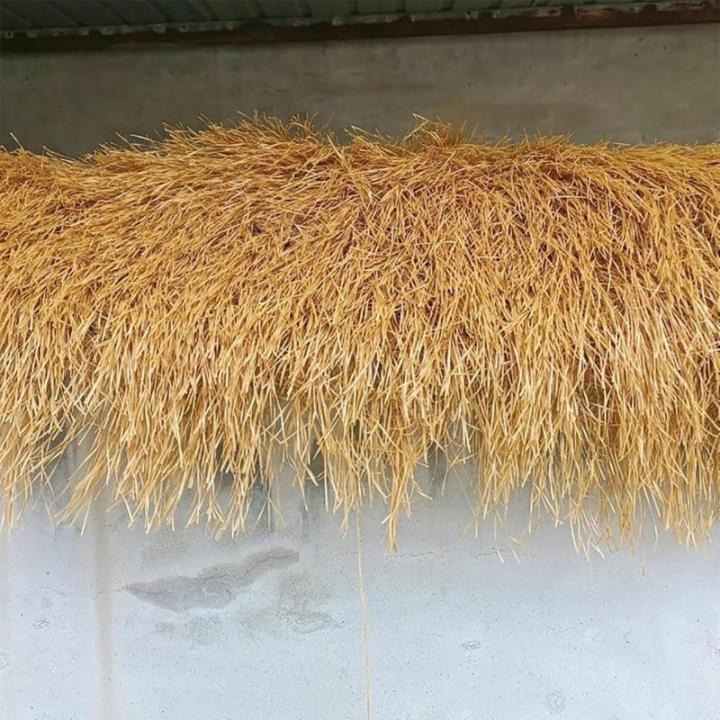 Große Synthetische Strohabdeckung, Strohdach Aus Synthetischem Material, DIY-Dach Aus Stroh Für Den Garten, Synthetisches Strohdach, Tiki-Bar-Dach, Stroh-Tiki-Bar-Dekorationen(Ye