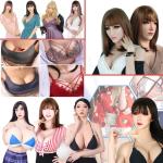 Borstprothese Katoen Gevuld F Cup Realistische snit Borsten van siliconen gevuld met siliconen voor Cross-Dressing Transvestite Heren BH Rag Shemale 1 Aziatisch Geel