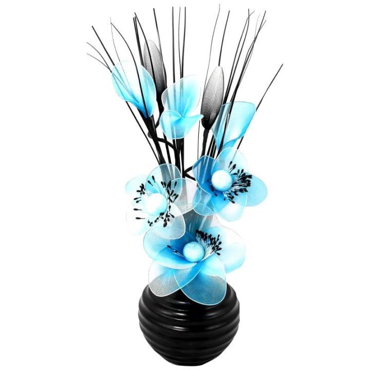 kunstbloemen in pot, decoratie, 32cm