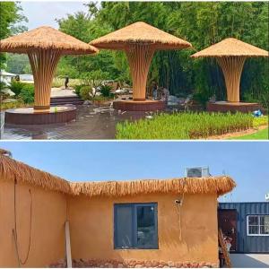 Künstliches Strohdach, Synthetisches Strohdach, Künstliche Palmenstrohrollen, Kunststoff Gefälschtes Strohdach, Simulation Strohfliese, Für Dekoratives Für Garten Pavillon Hol