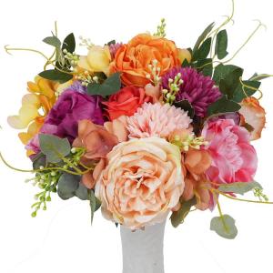 4 stuks pioenrozen, hortensia, boeket