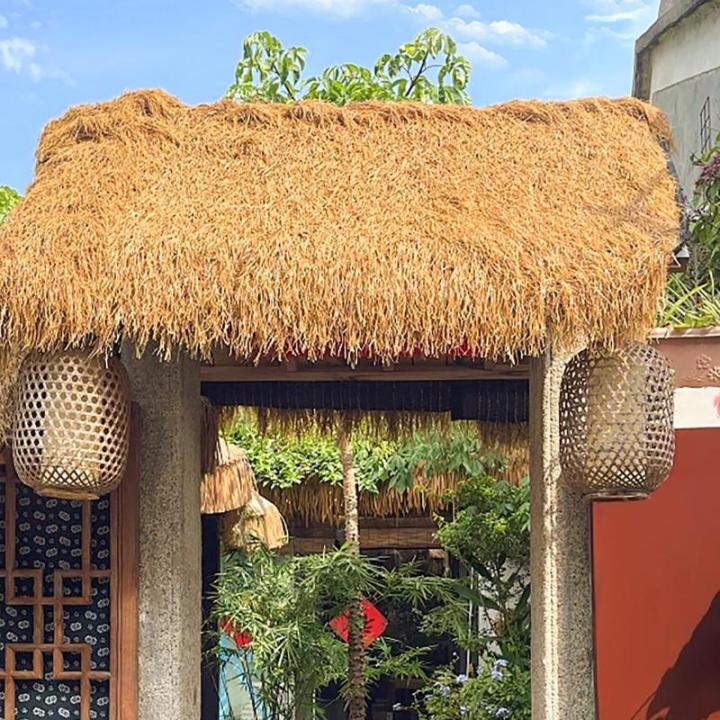 Künstliches Strohdach, Synthetisches Stroh, Künstliche Strohrolle, Künstliches Strohschuppendach, Synthetisches Strohgrasdach, Simulierter Strohteppich, Für Garten Ssonnenschir