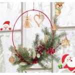 46 x natuurlijke strosterren kerstset, kerstboomversiering, stro met natuurlijke accenten, handgemaakte kerstboom van stro met mooie doos, natuurlijke kerststrohanger voor kerstboo