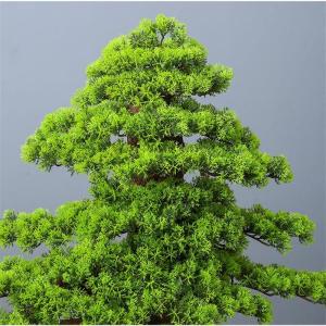 Künstlicher Bonsai-Baum Große künstliche Bonsai-Welcome-Kiefer, simulierte Topfpflanze, dekorativer Bonsai mit Blumenständer, Boden-Fake-Baum-Topf-Ornamente Künstliche Bäume 