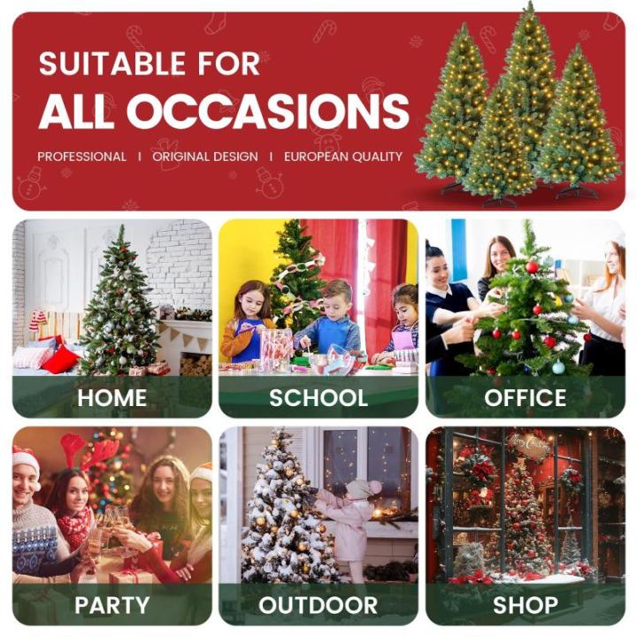 Kunstkerstboom van 120 cm, pvc, met metalen standaard, premium Nordmann-spar, moeilijk ontvlambare automatische kerstboom, natuurgetrouwe kunstkerstboom