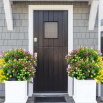 12 bundels voor buiten, uv-bestendige voor buiten, , balkonplanten, weerbestendig, duurzame plastic bloemen, net echt voor buiten, balkon, tuin