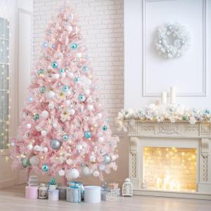 Kunstkerstboom 180 cm, kunstdennenboom met handschoenen en metalen standaard, kerstbomen als kerstdecoratie voor binnen