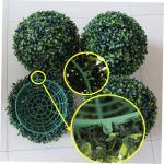 5 STK Kunststoff Blumen Kugelst Änder Unechter Topiary-Ball Künstliche Formschnittkugel Pflanzengestell Regalrahmen Aus Kunstrasenkugeln Künstliche Pflanzen Blumenhalter Plastik