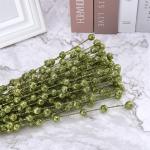 150 Stück Künstliche Weihnachtsbeeren-Picks, Glitzernde Beerenzweige für Winter, Weihnachten, Küche, Party, Tafelaufsatz, Blumendekoration (2)