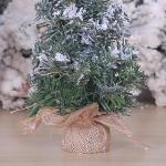 Weihnachtsbaum klein, Weihnachtsdorfbäume, Gefälschter Weihnachtsbaumschmuck, Niedliche Miniatur-Schneebaum-Weihnachtsdekoration, Heimdekoration, Tischdekoration für Wohnzimmer,