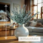 Eucalyptus decoratie 36 stuks, eucalyptus, eucalyptus, eucalyptus, eucalyptusplant, kunstmatige eucalyptus, eucalyptus-takken