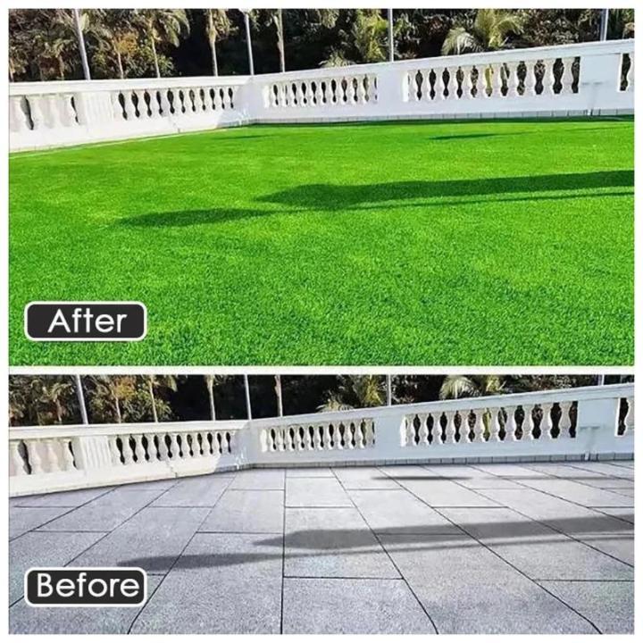 Kunstrasen Kunstrasen Kunstrasenmatte Kunstfaserrasen für Garten und Terrasse wetterfester Kunstrasen für Balkon Spielplätze und Events robuster langlebiger Kunstrasen