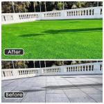 Kunstrasen Kunstrasen Kunstrasenmatte Kunstfaserrasen für Garten und Terrasse wetterfester Kunstrasen für Balkon Spielplätze und Events robuster langlebiger Kunstrasen