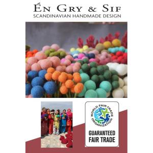 Vilten bloemen, handvilt, enkele lelie/flamingobloem/calla, bloemen van vilt, Fair Trade handgemaakt (1 bloem (abrikoos))