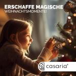 Kunstkerstboom 140cm LED Lichtslinger Verlichting Zilverspar PE 470 Punten Levensecht Metalen Standaard Kerstboom groen