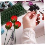 2 Sätze Gefälschte Blumenstange Draht Zur Blumenherstellung Kunstblumen Für Vase Künstliche Blüten Artificial Kunstpflanze Kunstblumen Zur Dekoration Plastik 100 Stück * 2