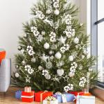 24 stuks glitter witte bessen stelen, kunstrode bessen, plukken, glitter, witte bessen, takken, kerstbessen, steel, picks voor kerstboom, doe-het-zelf, knutselen, bruiloft, vakanti
