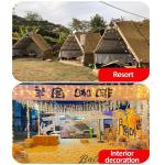 Künstliches Strohdach, Synthetisches Palmenstroh, Palmenstroh Aus Kunststoff, Künstliche Reetdächer, Simulation Strohdach Fliese Für Bar Hütte Party Garten Zaun Terrasse Pavil