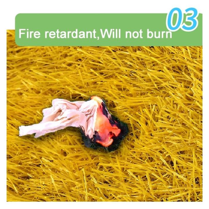 Kunstrasen Kunstrasen Kunstrasen hochdichter Kunstrasen Kunstrasenmatte für Haustiere Outdoor dekorativer Hochzeitsteppich in Gartenfarbe 3 cm hoch (Farbe: Gelb Größe: