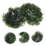 2St Simulierter Mailänder Ball Formschnittbälle mit Solarleuchten künstliche Buchsbaumkugeln kunstpflanze zimmerpflanzen künstliche Pflanzen hängender Grasball Simulation Gras