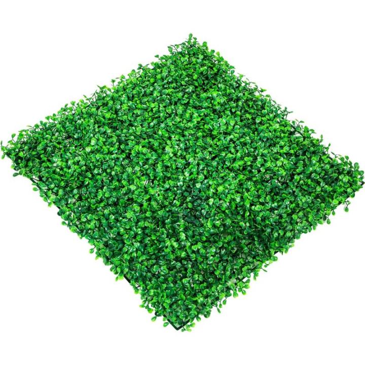 Kunstmatige plantenwand 6 stk. 20 x 20 inch, inkijkbescherming heg kunstmatig groen, kunstmatige buxusplaat PE, inkijkbescherming 50 x 50 cm, inkijkbescherming heg wanddecoratie pl