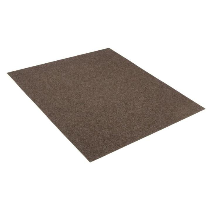 Pemba Grastapijt kunstgras, bruin, hoogte: 6 mm, kunstgrastapijt met noppen, weerbestendig, sneldrogend, outdoor, balkon, terras en tuin, 100 x 250 cm