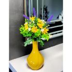 kunstbloemen in pot, decoratie, 32cm