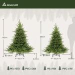 Kunstkerstboom, kunstkerstboom, kleine sparrenboom, dennenboom, pvc en PE
