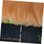5 Stück Simuliertes Stroh Künstliches Strohdach DIY Dach Garten Strohdach DIY Künstliches Strohdach Simulierte Strohmatte Synthetisches Strohdach Lebensechtes Stroh