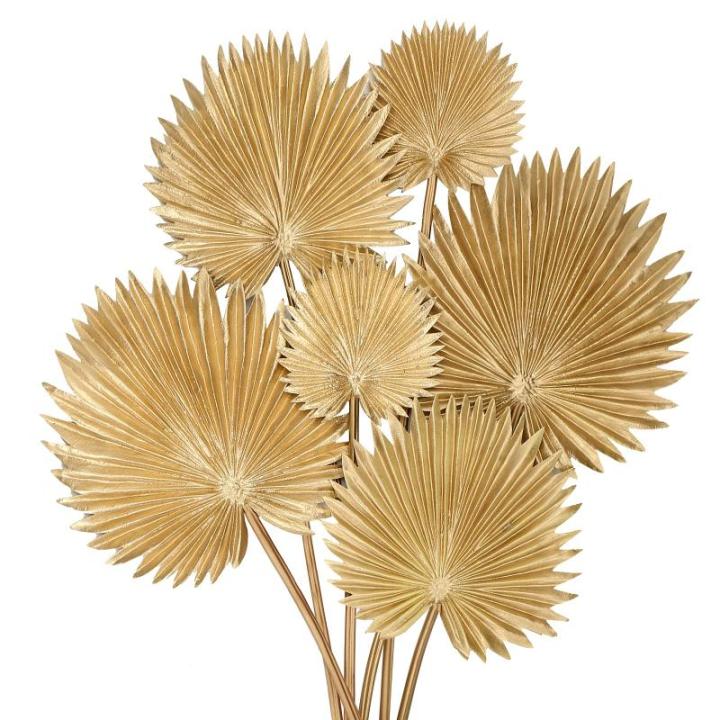 Set van 2 kunstpalmbladeren kunstplant palm PU kunstbladeren met buigzame stee decoratie kunstplant voor huis tuin feest kantoor decoratie bloemenversiering