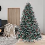 Künstlicher Weihnachtsbaum in voller Größe, 4 Fuß/5 Fuß/6 Fuß/7 Fuß/8 Fuß/9 Fuß/10 Fuß, realistischer Weihnachtsbaum für den Zuhause, Büro, Ladendekoration, einfache Mo