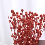 150 Stück Künstliche Weihnachtsbeeren-Picks, Glitzernde Beerenzweige für Winter, Weihnachten, Küche, Party, Tafelaufsatz, Blumendekoration (6)