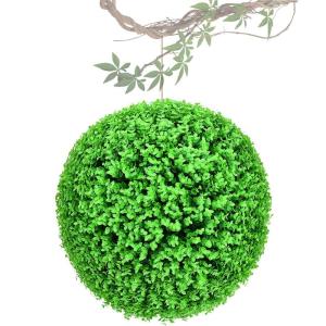 De bruiloftstafel bladeffect hangend bruiloft 25 cm, de veranda en de bruiloft vormgesneden bal, gesimuleerde decoratieve grasbal buxusbal kunstmatig