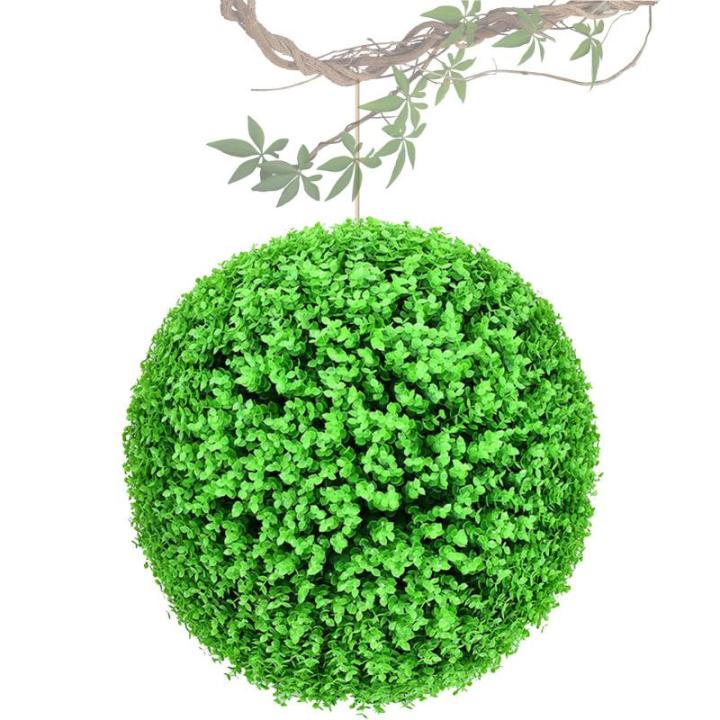 De bruiloftstafel bladeffect hangend bruiloft 60cm, de veranda en de bruiloft vormsnijbal, gesimuleerde decoratieve grasbal buxusbal kunstmatig