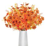 6 bundels kunstherfstboeket, herfstdecoratie, , eucalyptus, herfstdecoratie, en herfsttakken voor binnen en buiten, tafel, balkonbak, bloembak