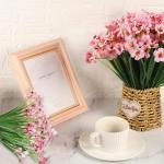 12Pcs Outdoor Nep Planten UV Bestand Outdoor Planten Plastic Faux Bloemen Planten Bulk Voor Indoor Outdoor Opknoping Planter Tuin Venster Doos Thuis Bruiloft Decor